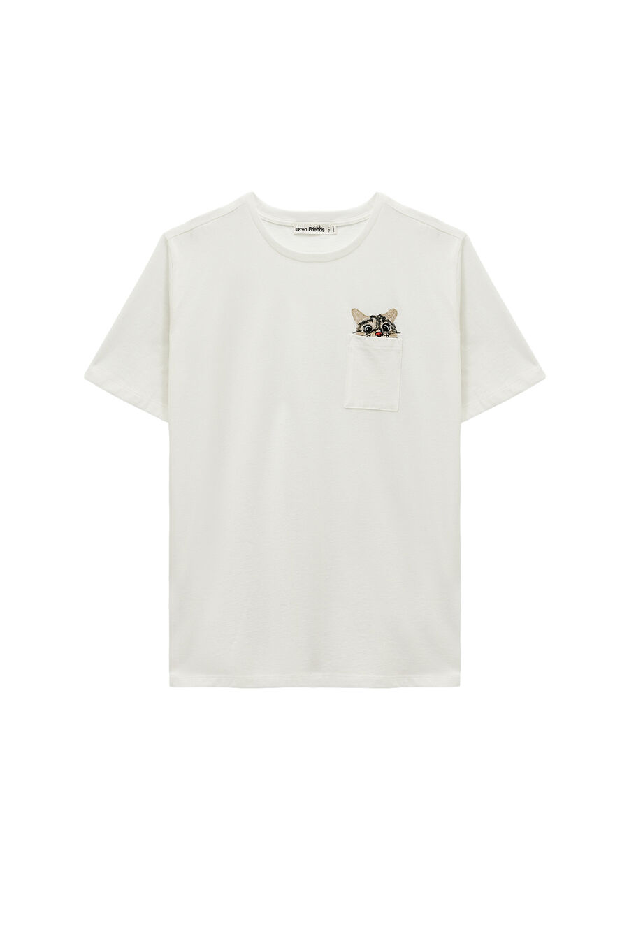 Camiseta oversize manga corta