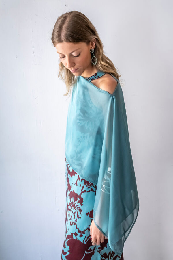 Cul Sac Shawl Zelena