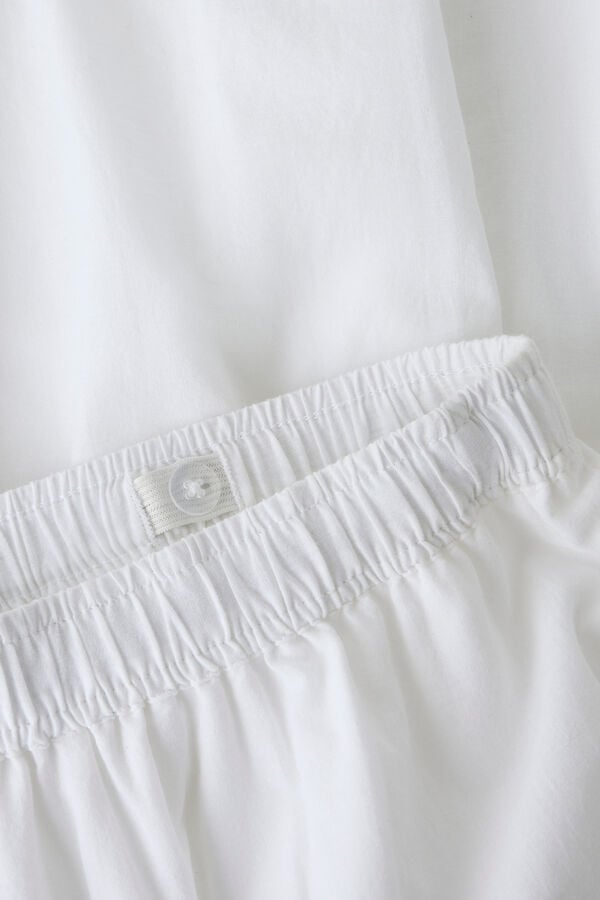 Name It Falda larga con encaje blanco