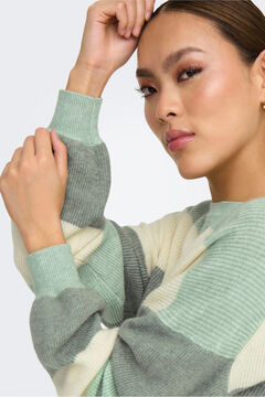 Only Striped round neck jumper