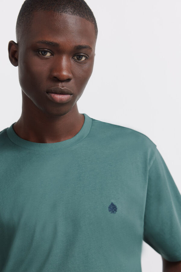 Springfield Springfield logo basic t-shirt blue