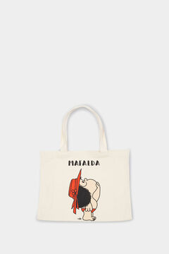 Springfield Canvas Bag with Graphic brown