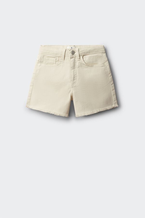 Springfield Kids Short denim b&aacute;sico ni&ntilde;a blanco