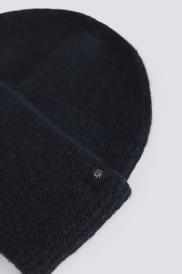 Springfield Ribbed beanie blue