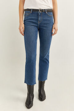 Springfield Jeans Kick Flared blau