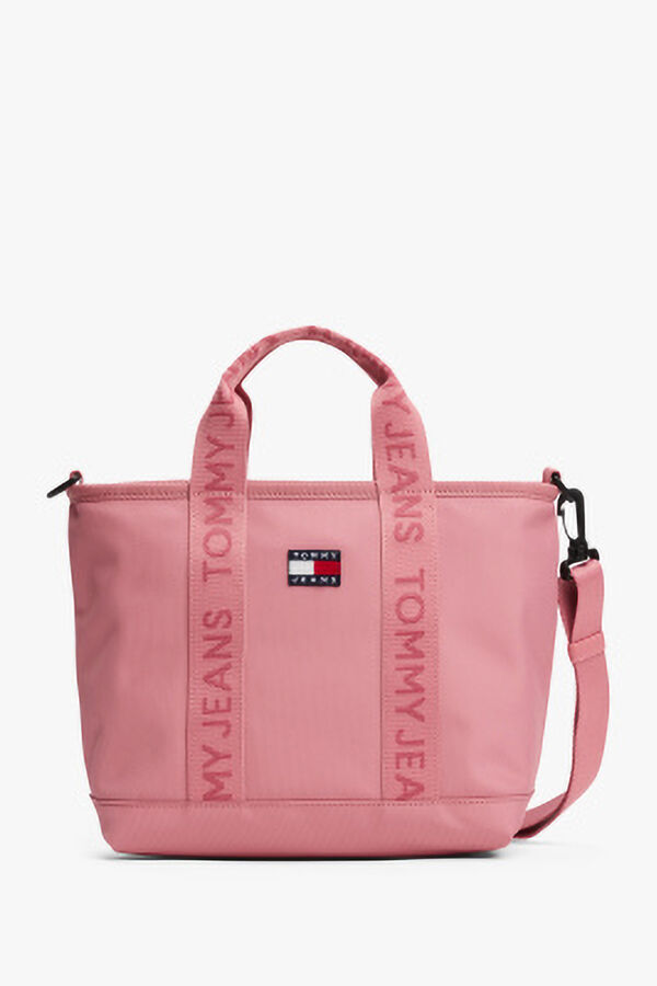 Tommy Jeans Bolso de mujer estilo mini tote en color rosa de Tommy Jeans. rosa