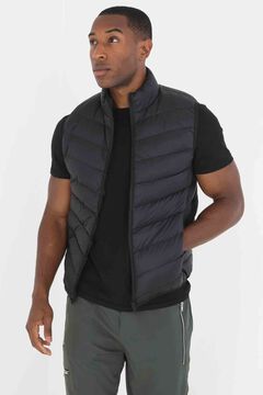 Springfield Quilted gilet fekete