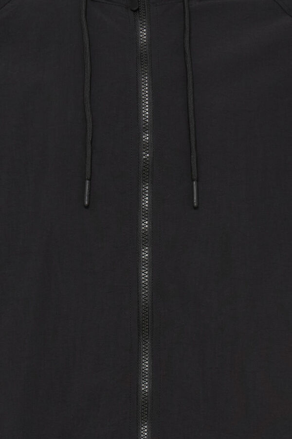 Blend Casaco com capuz preto