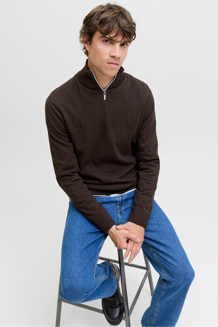 Jersey cuello cremallera