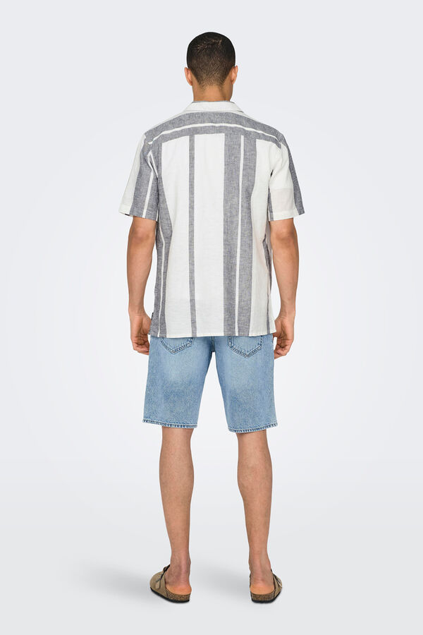 Only & Sons Short sleeve shirt white