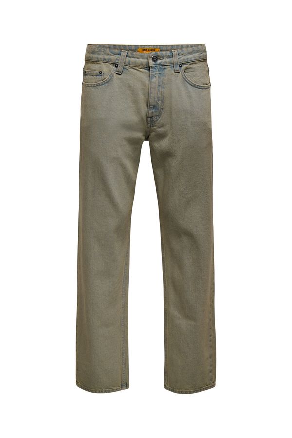Only & Sons Straight fit jeans brown