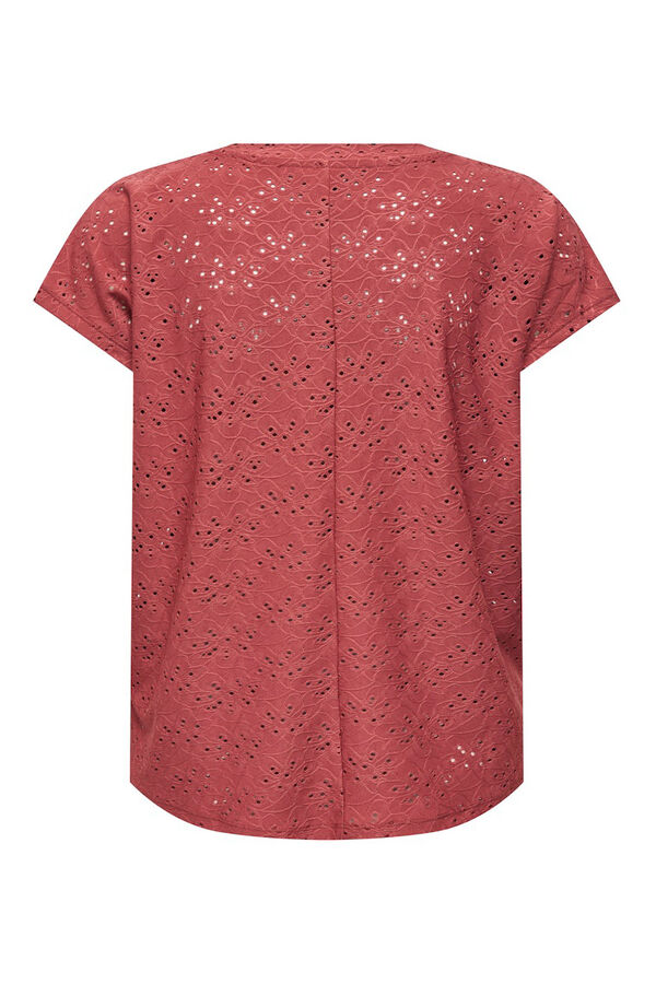 Only Regular fit short sleeve T-shirt red