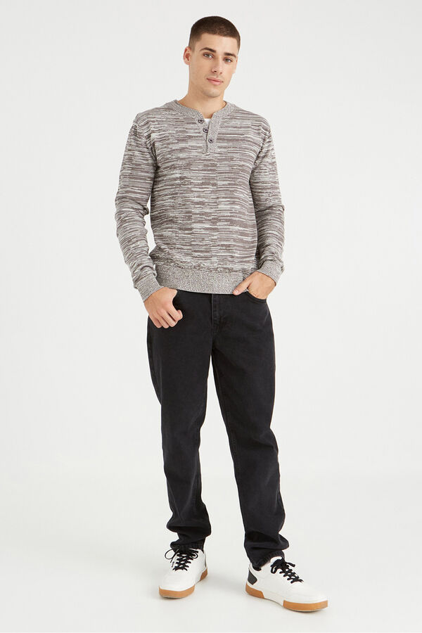Inside Basic Twisted Jumper grey