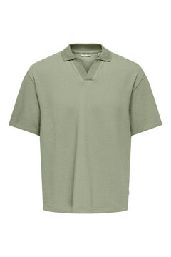 Only & Sons Junior Polo de manga corta cuello V