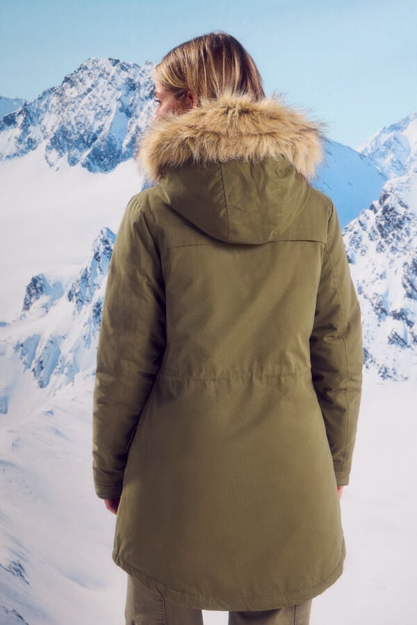 Springfield Parka en coton Sorona Aura blanc