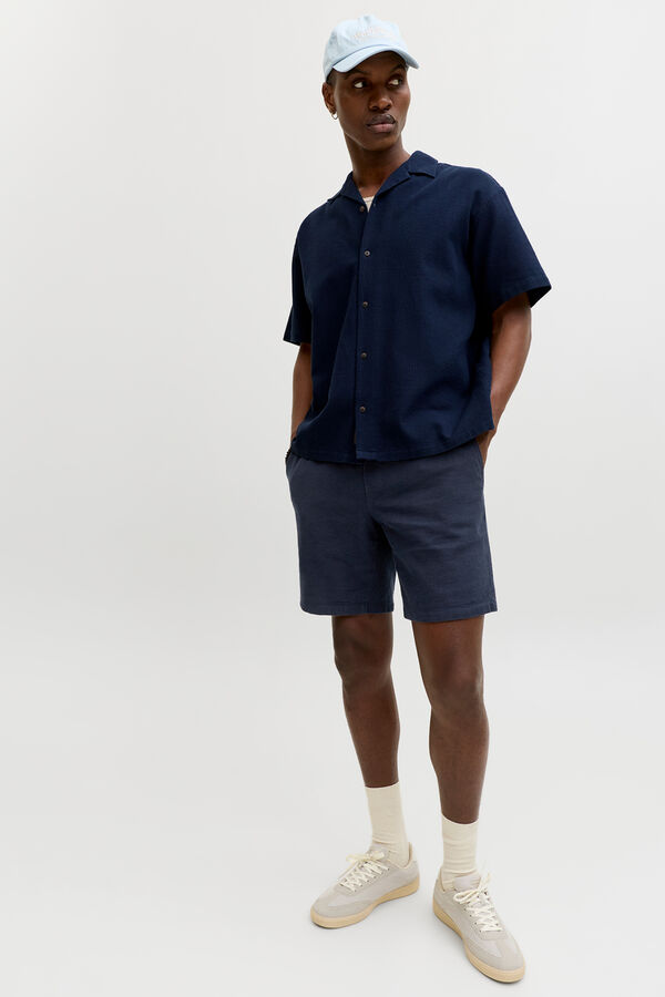 Jack & Jones Bermuda jogger relaxed fit azul