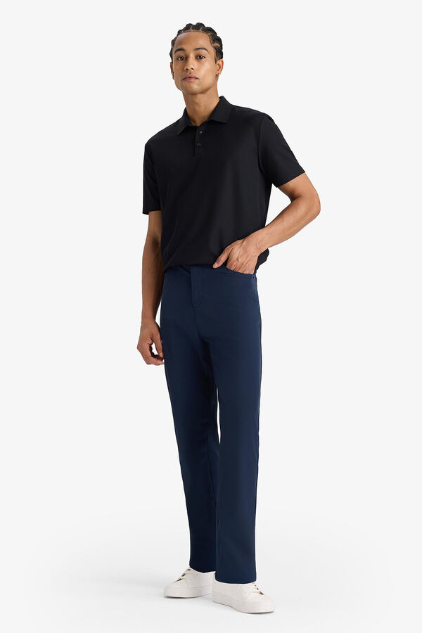 DeFacto Fitted sports trousers blue