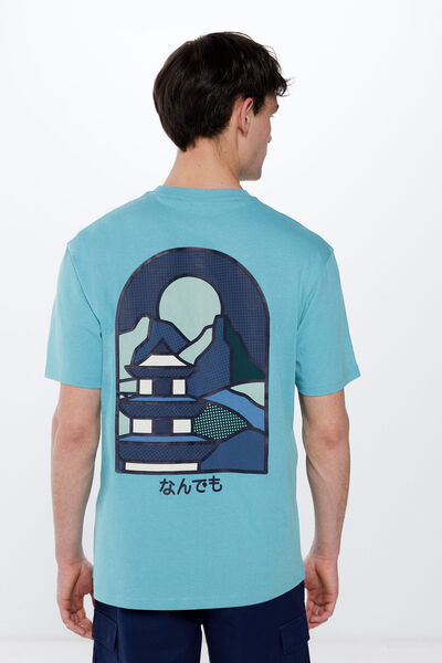 Springfield T-shirt pagode malva
