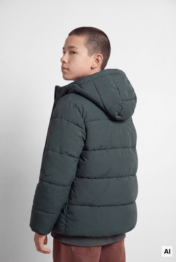 Springfield Kids Casaco acolchoado puffa crian&ccedil;a verde