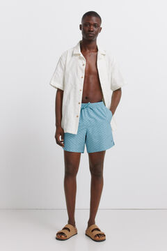 Springfield Maillot de bain imprim&eacute; poissons