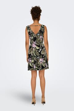 Only Vestido curto de al&ccedil;as