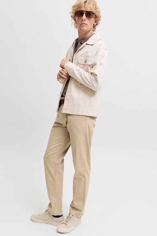 Jack & Jones Relaxed chinos grey