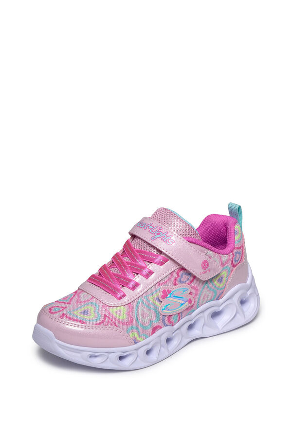 Skechers Heart Lights Trainers blanc