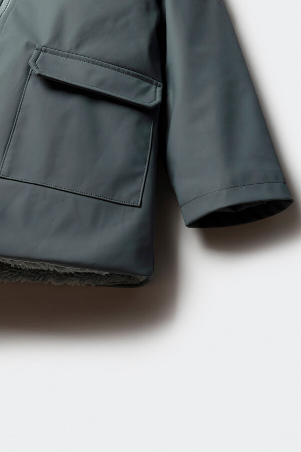 Springfield Kids Parka amarelo pastel para criança azul