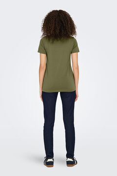 JDY Camiseta manga corta lurex