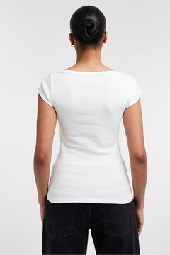 Topshop Camiseta cuello cuadrado