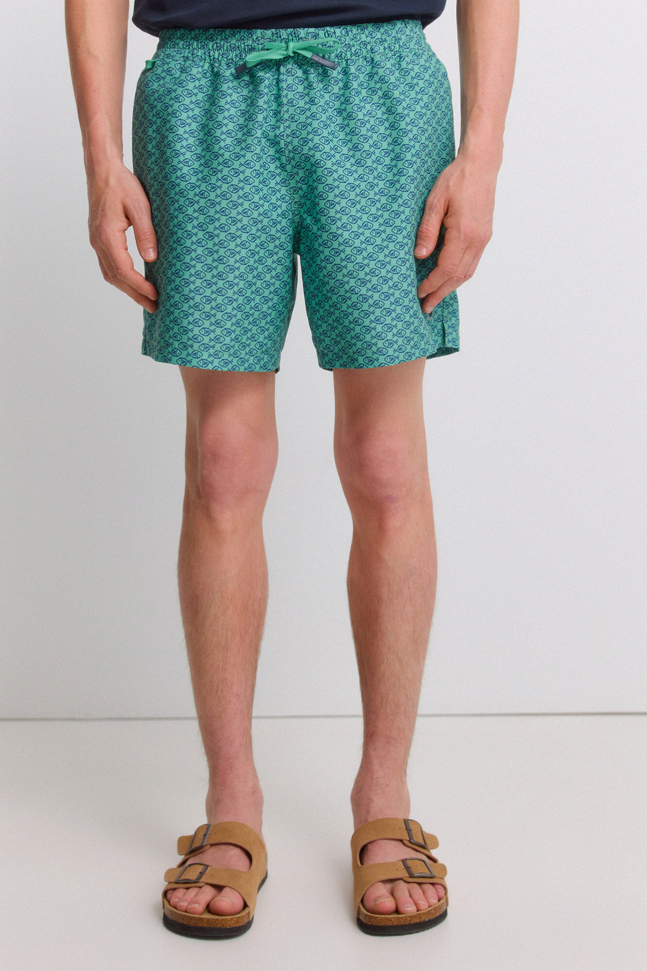Springfield Printed fish swimwear