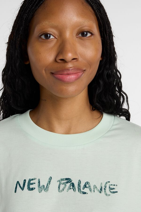 New Balance Short-sleeved T-shirt bleu