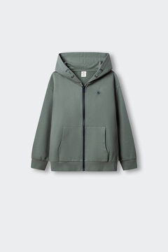 Springfield Kids Sudadera basica abierta ni&ntilde;o