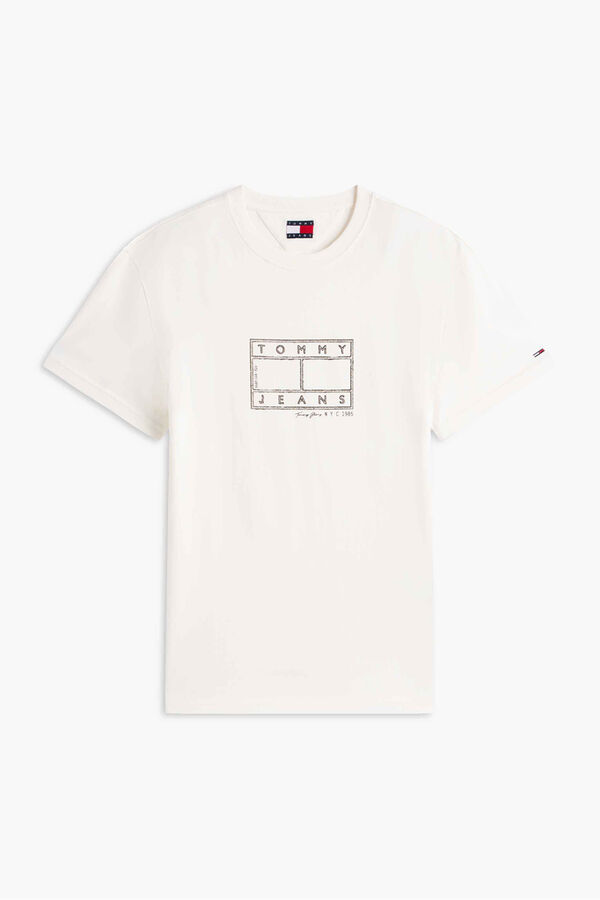 Tommy Jeans Regular fit T-shirt brown