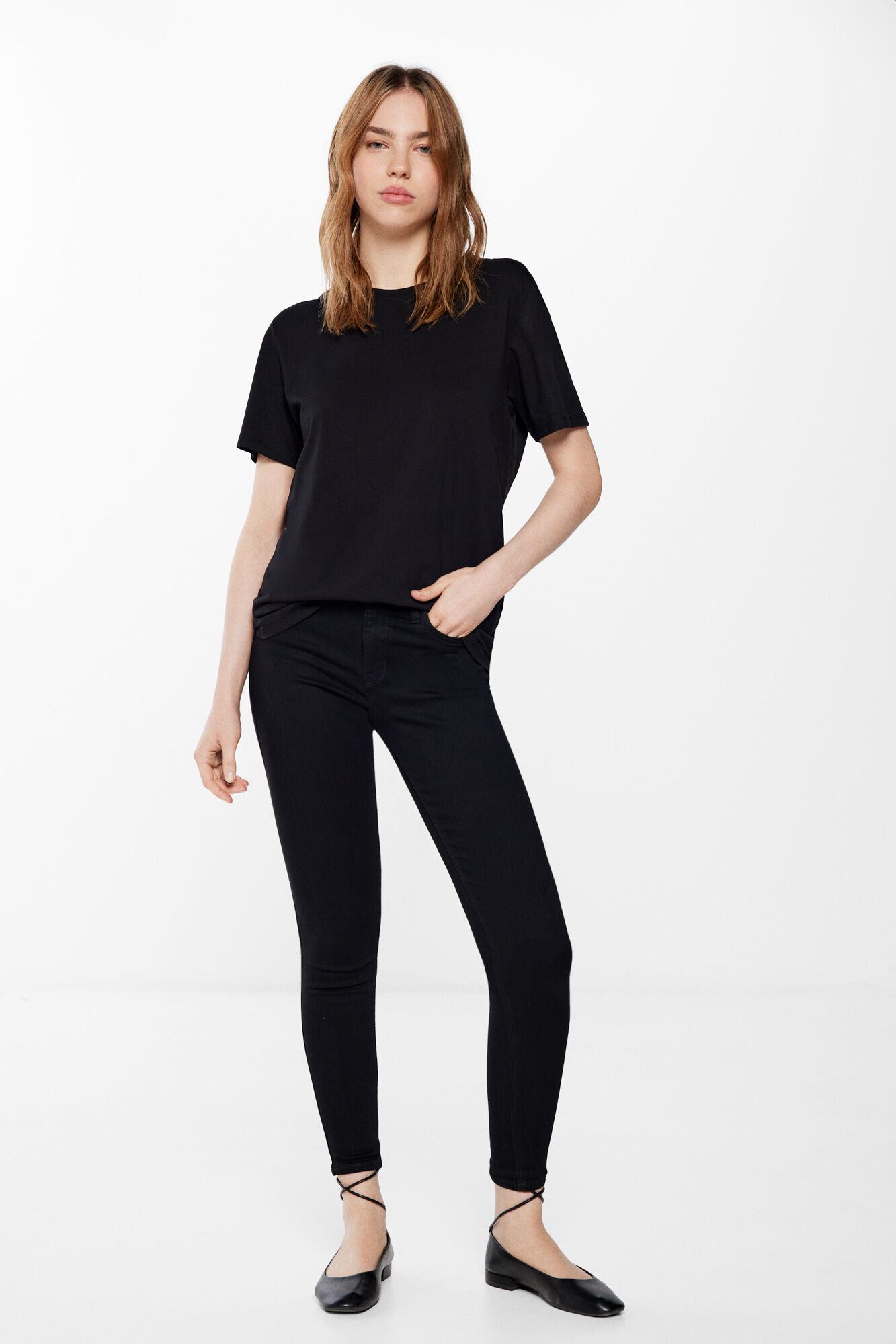 Black jeggings cheap zara