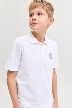 Jack & Jones Junior Polo algod&oacute;n regular b&aacute;sico