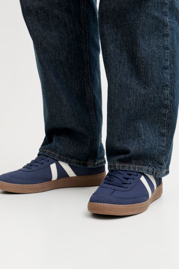 Jack & Jones Lace-up casual sneakers blue