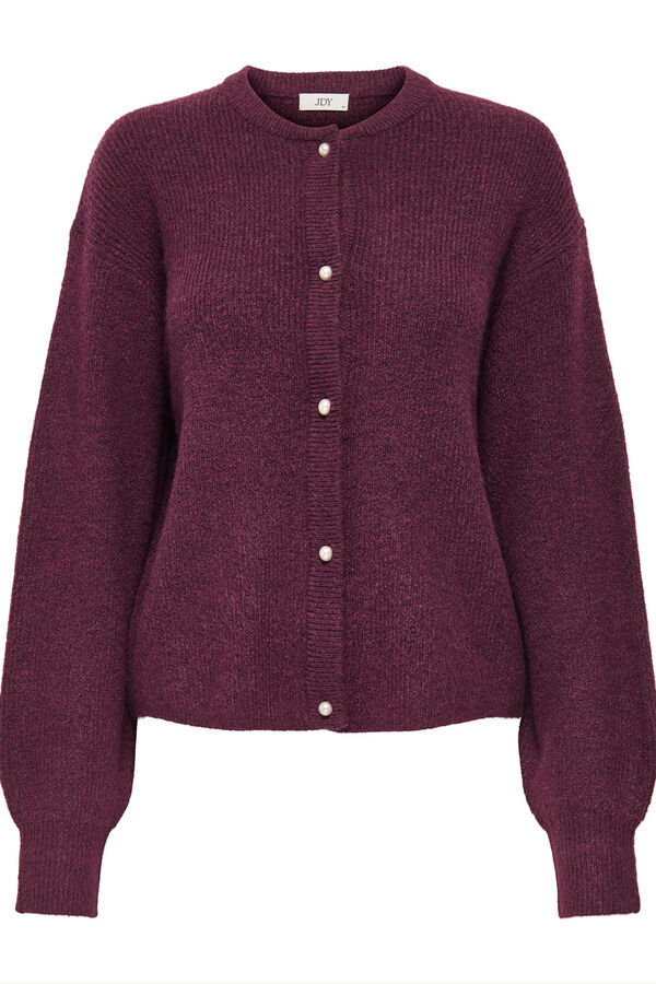 JDY C&aacute;rdigan cierre de botones morado/lila