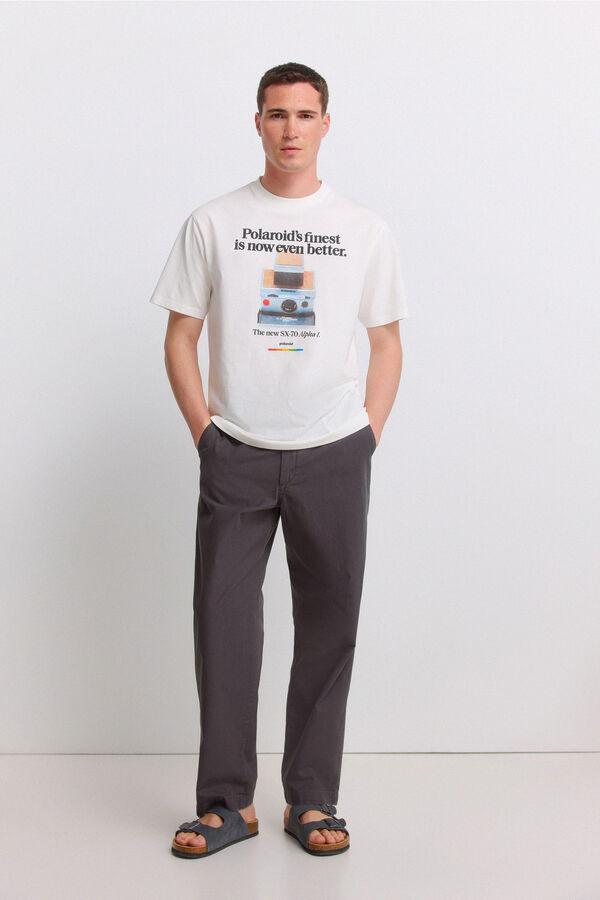 Springfield Polaroid SX70 Alpha 1 T-shirt beige