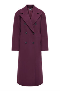 Only Langer Mantel mit Kn&ouml;pfen