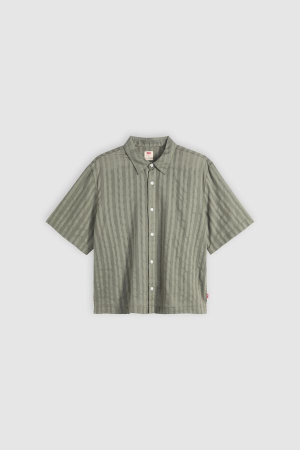 Levi's Kurz&auml;rmeliges Crop-Hemd Roh