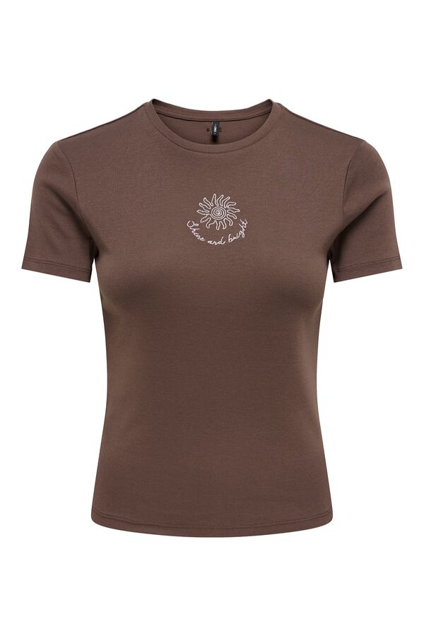 Only Short-sleeved T-shirt nude