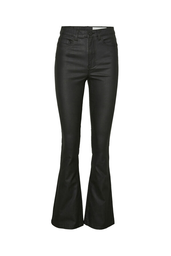 Noisy May Flare Jeans Sallie Schwarz