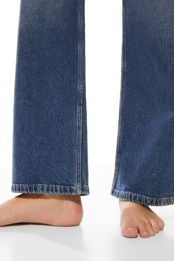 Springfield Calças de ganga de perna larga azul