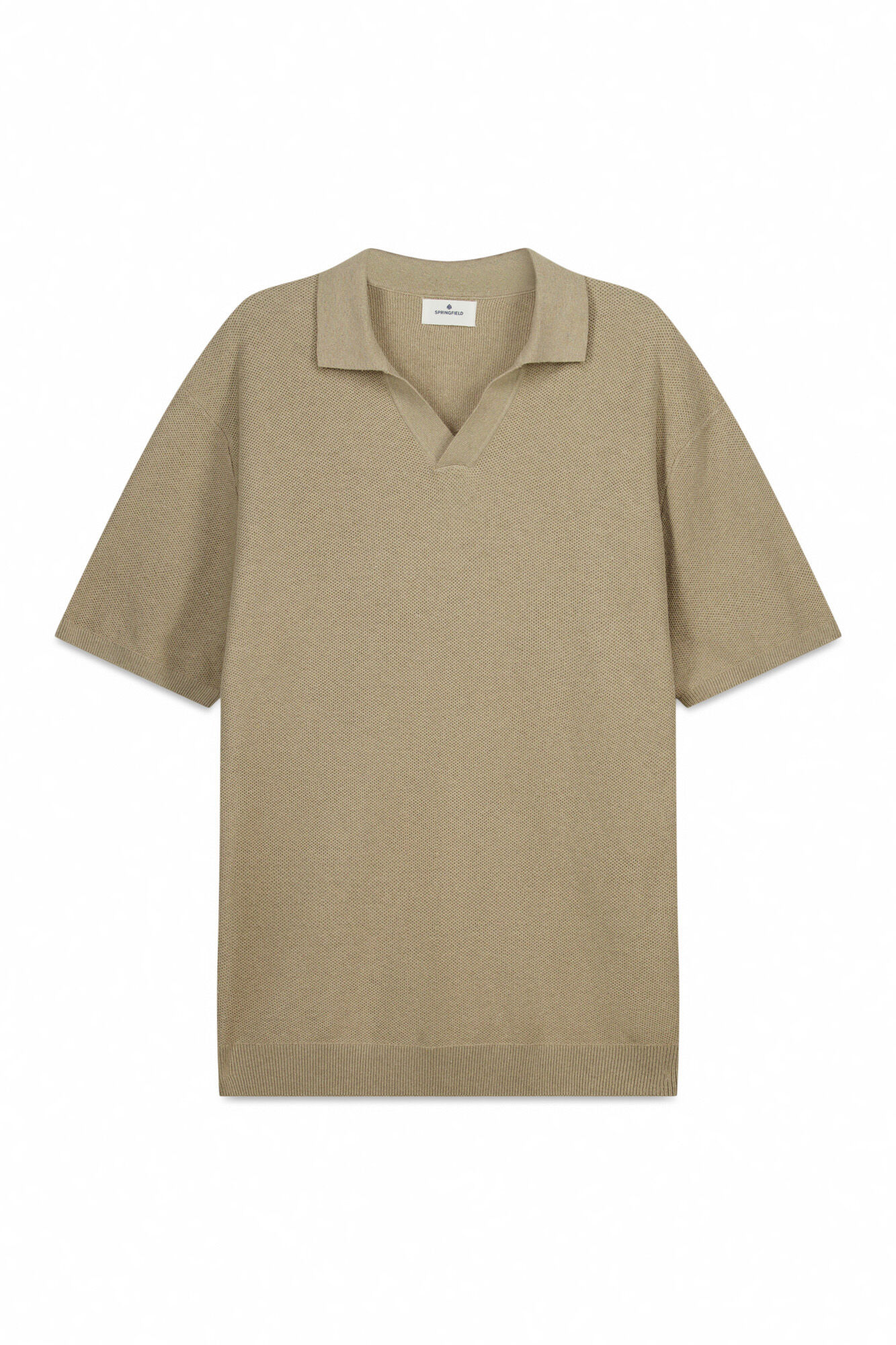 Springfield Link structure polo shirt