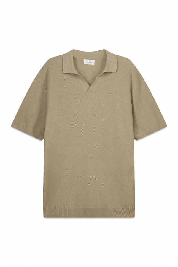 Springfield Polo piqu&eacute; nude