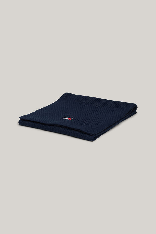 Tommy Jeans Tommy Jeans scarf with flag blue