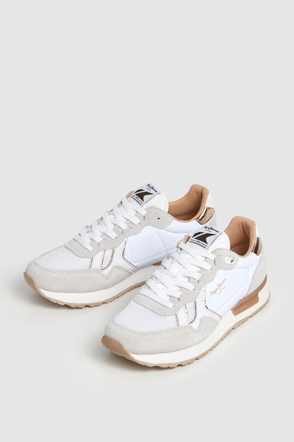 Pepe Jeans Zapatillas Running Retro blanco