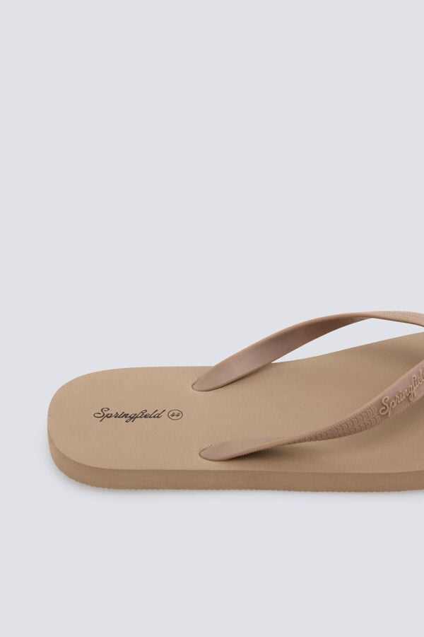 Springfield Toe post sandal brown