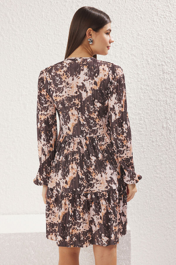 Trendyol Mini dress with ruffles printed